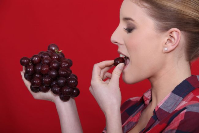 Виноград очень полезен при авитаминозе